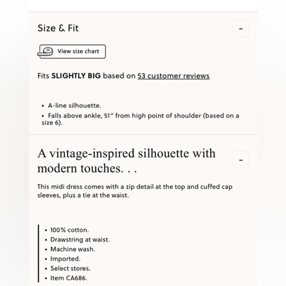 J Crew Drop-waist midi dress in striped cotton poplin - Picture 5 of 5